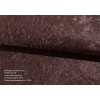 Римская штора прямая из однотонной ткани 06_02_SOFTLUX 20 Шоколад на веревочном карнизе. Высота до 1700 мм.